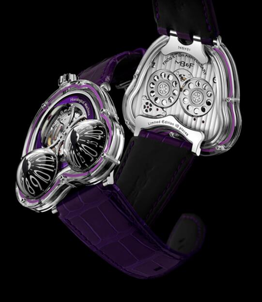 Review MB F HM3 Frog 36.SVL.PU FROG X PURPLE replica watch - Click Image to Close